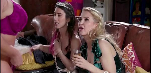  Lesbian Bachelorette Party Gets A Little TOO Crazy- Alix Lynx, Serena Blair
